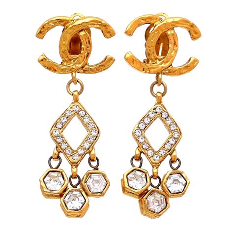 chanel earrings online uk|authentic chanel earrings.